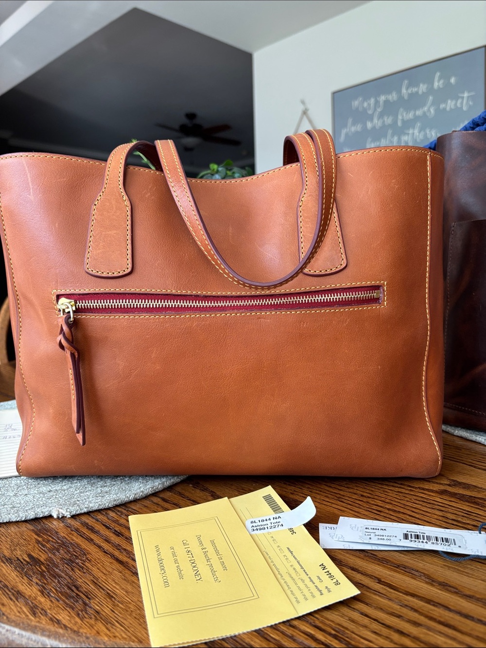 Dooney and Bourke tote - Picture 2 of 11